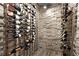 Wine cellar featuring stone wall and custom wine racks, perfect for the wine enthusiast at 1604 Gilstrap Nw Ln, Atlanta, GA 30318