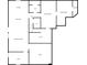 Detailed floor plan showcases layout including kitchen, rooms, utility and recreational spaces at 3819 Courson St, Marietta, GA 30066