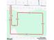Land plot dimensions, outlining property boundaries with marked measurements for potential buyers at 6394 Shore Dr, Douglasville, GA 30135