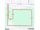 This Google Maps image shows a diagram of the approximate property lines and dimensions at 6394 Shore Dr, Douglasville, GA 30135
