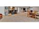 Finished basement featuring a bar area, ample seating, and versatile entertainment space at 1313 Fallsbrook Nw Ter, Acworth, GA 30101