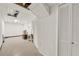 Unfinished basement with exposed ceiling and utilities, offering ample storage space at 4968 Twin Branches Way, Dunwoody, GA 30338