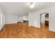 Spacious living room with hardwood floors and natural light at 4968 Twin Branches Way, Dunwoody, GA 30338