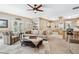 Comfortable living room with an open floor plan and an abundance of natural light at 1297 Hadaway Trl, Lawrenceville, GA 30043