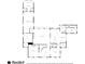 Main floorplan highlights expansive kitchen, Gathering room, and formal dining room at 833 Hines Rd, Moreland, GA 30259