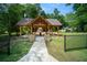 Charming community park with a covered pavilion, playground, and well-maintained landscaping at 3464 Navaho Se Trl, Smyrna, GA 30080