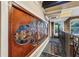 Stunning artwork framed in wood is a feature of this property's unique design at 685 Argonne Ne Ave # 15, Atlanta, GA 30308