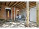 Cozy outdoor patio with a brick wall, seating area, and convenient access to multiple entrances, ideal for casual gatherings at 685 Argonne Ne Ave # 15, Atlanta, GA 30308