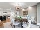 Dining area adjacent to the kitchen, perfect for entertaining at 700 Park Regency Ne Pl # 1605, Atlanta, GA 30326