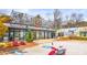 Artist Cove commercial building featuring colorful exterior and ample parking at 490 Hammons Way, Atlanta, GA 30315