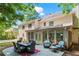 Backyard patio with outdoor seating area at 4961 Thornwood Nw Trce, Acworth, GA 30102