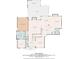 Detailed floor plan of the first floor, featuring the living spaces and primary bedroom at 29 Sedgefield Overlook, Dallas, GA 30157
