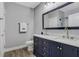 Elegant bathroom with double sinks, marble countertops, and stylish fixtures at 325 E Paces Ferry Ne Rd # 1910, Atlanta, GA 30305