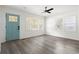 Bright living room featuring new flooring, fresh paint, and abundant natural light at 2879 Harlan Dr, Atlanta, GA 30344