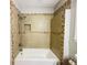 Bathroom shower showcasing custom tile design and fixtures at 180 Bishop Nw Rd, Cartersville, GA 30121