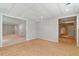 View of the basement featuring tile flooring and an open floor plan at 2832 Windrush Dr, Buford, GA 30518