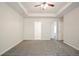 Spacious main bedroom with tray ceiling at 405 Blue Sky Circle Cir, Acworth, GA 30102