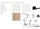 Interior selections include Sherwin Williams paint/doors, Kwikset door levers, and Shaw flooring in the home at 5102 Hartwell Pl, Alpharetta, GA 30009