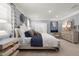 Bright main bedroom with large windows, stylish decor, and comfortable furnishings at 98 Keown Loop, Sharpsburg, GA 30277