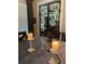 View of ornate iron door leading to dining area at 105 Laurel Canyon Trl, Canton, GA 30114