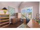 Bright home office with a large window and hardwood flooring, perfect for working from home at 105 Laurel Canyon Trl, Canton, GA 30114