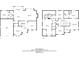 Detailed floor plan showcasing the layout of the home's first and second floors at 6236 Millstone Trl, Douglasville, GA 30135