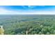An aerial view of a cozy home nestled among lush trees, providing a serene and private setting at 69 Southern Trace Way, Rockmart, GA 30153