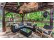 Relaxing deck with comfortable outdoor seating and shaded gazebo at 706 Powder Springs Se St, Smyrna, GA 30080