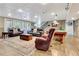 Finished basement with Gathering room, pool table and walk out access at 522 Golfview Dr, Peachtree City, GA 30269