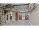 Basement laundry room with washer, dryer, and utility sink at 522 Golfview Dr, Peachtree City, GA 30269