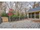 Exterior deck with a view of the foliage at 1216 Valley Dr, Conyers, GA 30012