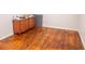 Empty bedroom with wooden dresser and hardwood floors at 1558 Boulderwoods Se Dr, Atlanta, GA 30316