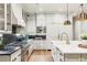 Gourmet kitchen with modern appliances, granite countertops and bright white cabinets at 298 Saint Marys Nw Ln, Marietta, GA 30064