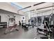 Gym featuring weight machines, treadmills, large windows with a great view and lots of natural light at 3325 Piedmont Ne Rd # 2006, Atlanta, GA 30305