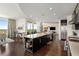 Spacious open kitchen with island, stainless steel appliances, and great lighting at 3325 Piedmont Ne Rd # 2006, Atlanta, GA 30305