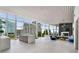 Bright, modern living room with floor-to-ceiling windows and sleek, minimalist design at 3325 Piedmont Ne Rd # 2006, Atlanta, GA 30305
