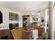 Cozy living room showcases a stylish bar area, comfortable seating, and floor-to-ceiling windows at 3325 Piedmont Ne Rd # 2006, Atlanta, GA 30305