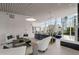 Well-lit, contemporary living room with city views, stylish seating, and modern lighting at 3325 Piedmont Ne Rd # 2006, Atlanta, GA 30305