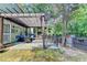 Outdoor patio with stylish pergola that is ideal for relaxing and entertaining in a cozy outdoor space at 335 Pintail Ct, Suwanee, GA 30024