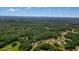 An aerial view of the house highlighting the landscape within the community at 287 Flower Farm Dr, Acworth, GA 30101