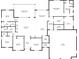Detailed floor plan showing the layout of the home with dimensions of each room and area at 287 Flower Farm Dr, Acworth, GA 30101