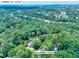 A high angle view of Atlanta homes surrounded by dense trees at 4915 Millers Trce, Peachtree Corners, GA 30096