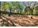 Expansive backyard with ample space for outdoor activities and mature trees for added privacy at 500 Rosehill Dr, Mcdonough, GA 30253