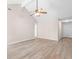 Hardwood floors complement this living room with a ceiling fan at 500 Rosehill Dr, Mcdonough, GA 30253