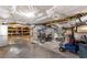Spacious unfinished basement with exposed ceiling, concrete floors, and ample storage at 966 Blue Ridge Ne Ave, Atlanta, GA 30306