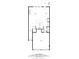 Floor plan for the first floor showcases the kitchen, living room, dining room, garage, and patio at 3560 Bexton Dr, Duluth, GA 30097