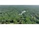 Lush green canopy surrounds a serene lake, offering a peaceful and private setting at 1590 Sunnybrook Farm Rd, Atlanta, GA 30350