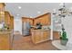 Bright and open kitchen featuring stainless appliances, granite counters, and island at 1590 Sunnybrook Farm Rd, Atlanta, GA 30350