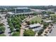 Town center featuring commercial buildings, green spaces, and walking paths at 1590 Sunnybrook Farm Rd, Atlanta, GA 30350