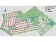 An aerial view of the community map showcases the layout of homes, streets, and amenities available at 3268 Shirecrest Ln, Dacula, GA 30019